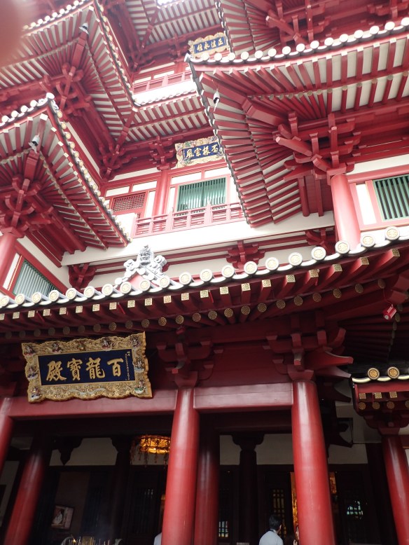 Singapour – Temple de la relique de la dent d’or du Buddha.